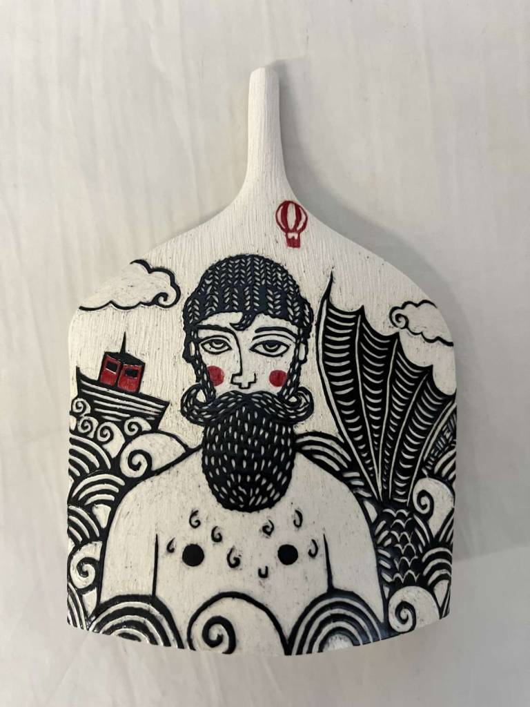 Russell Martin - Merman and Boat
