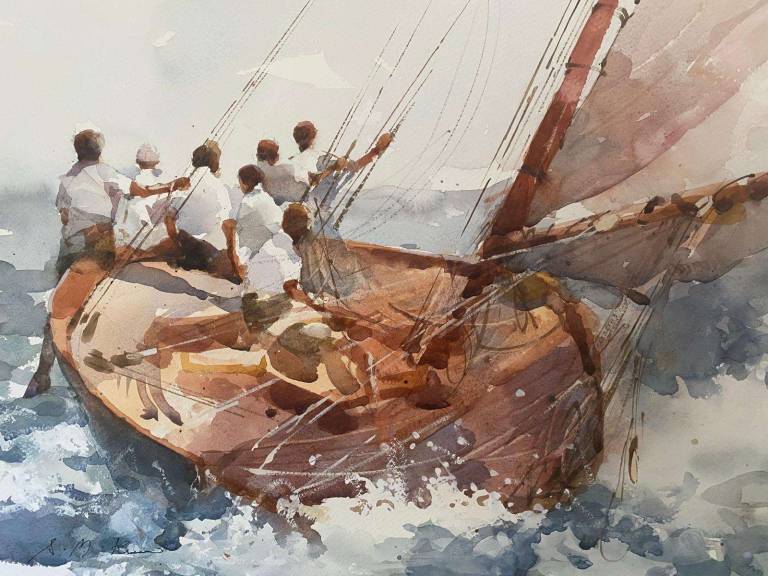 Sailing Away - Srirangam Mohankumar RSMA