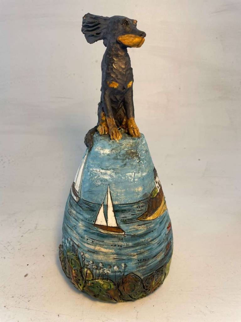 Cummings Studio - Dog on a Medium Hill