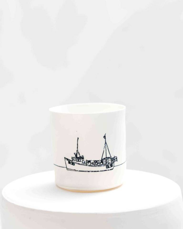 'The Salcombe Fishing Boat' Mini Salcombe Lantern - *LBY *