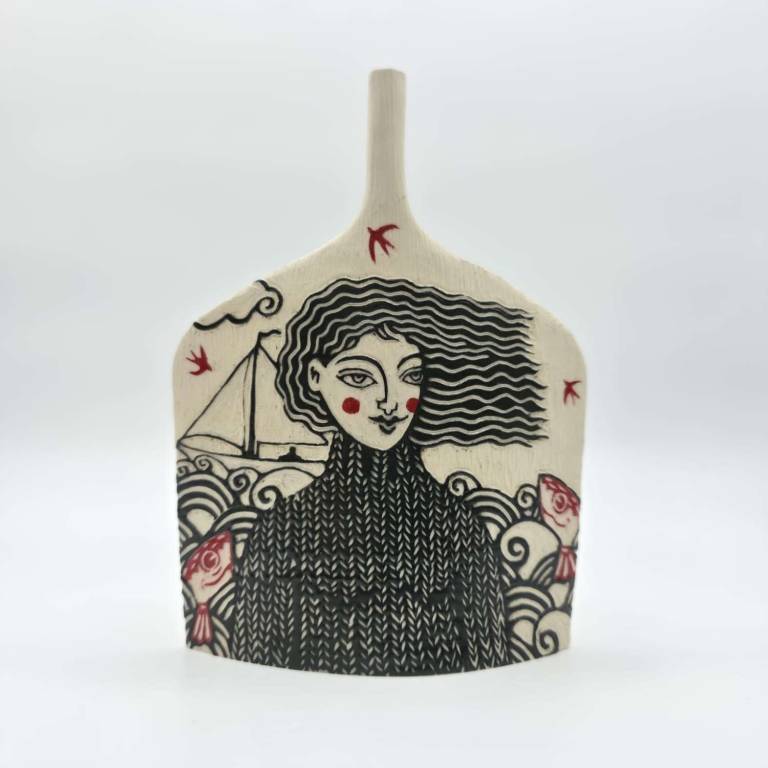 Russell Martin - Fisher Girl and Boat