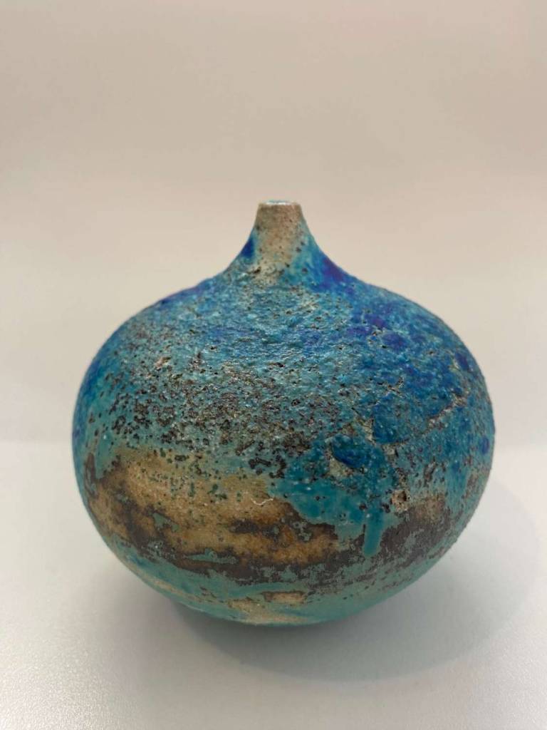 Helen Mc Cormick - Salcombe Sand Squat Moon Jar