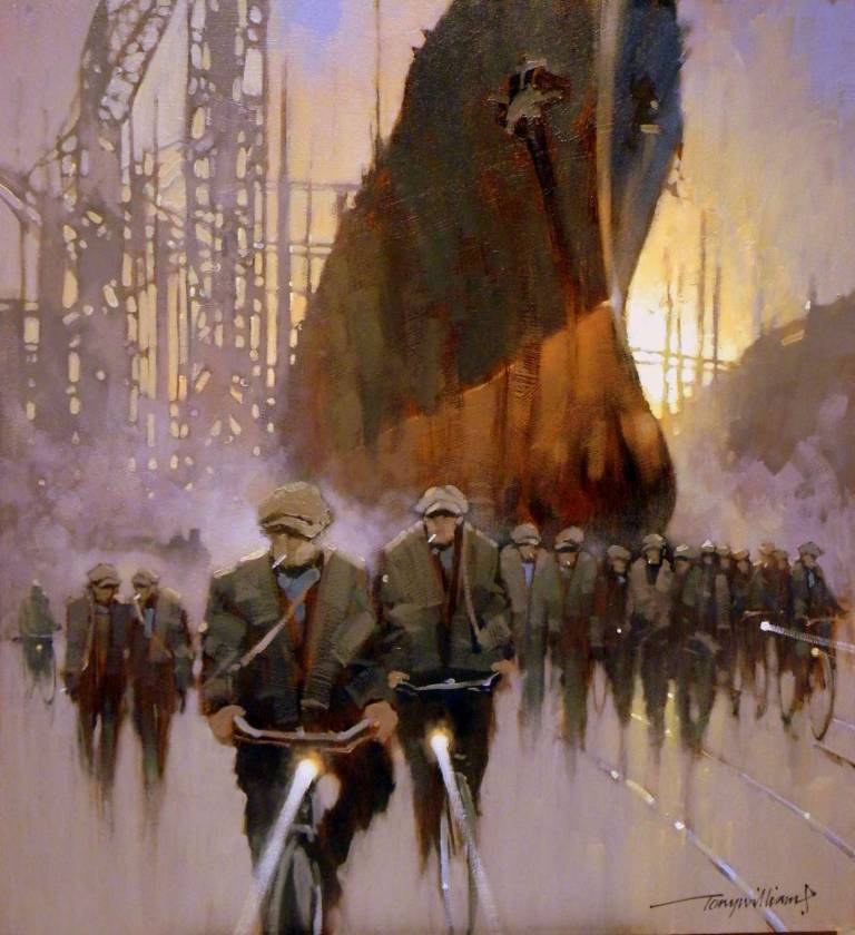 Tony Williams RSMA - Exodus the Shipwright Ghosts