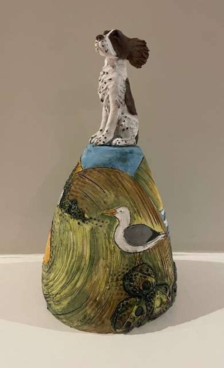 Spaniel on a Medium Hill - Cummings Studio