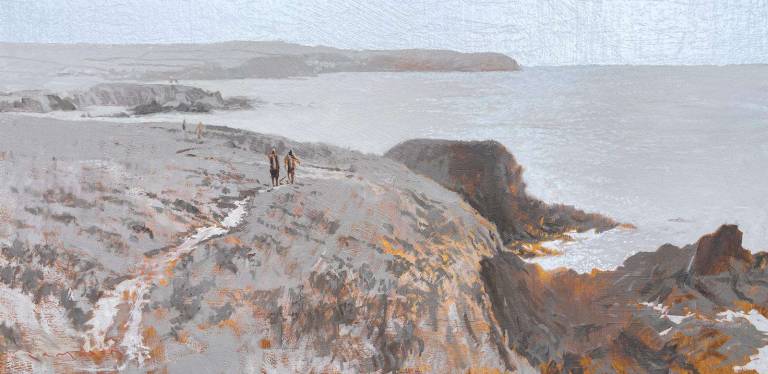 Greg Ramsden RSMA - Coastal Path at Yarmer Cove