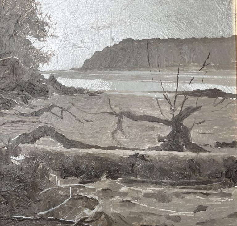 Greg Ramsden RSMA - Mouth of the River Erme