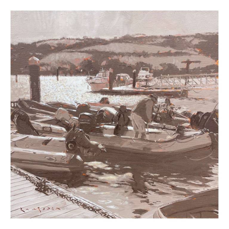 A Day On The Water - Greg Ramsden RSMA