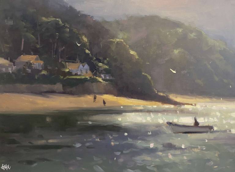 Across to Mill Bay - Jenny Aitken RSMA