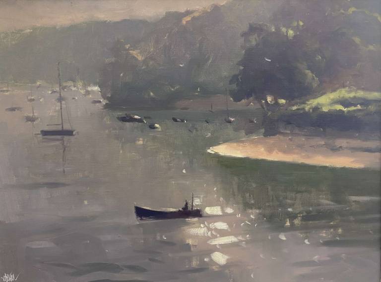 The Morning Ferry - Jenny Aitken RSMA