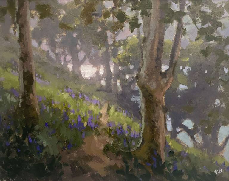 Through the Woods to Sunny Cove - Jenny Aitken RSMA