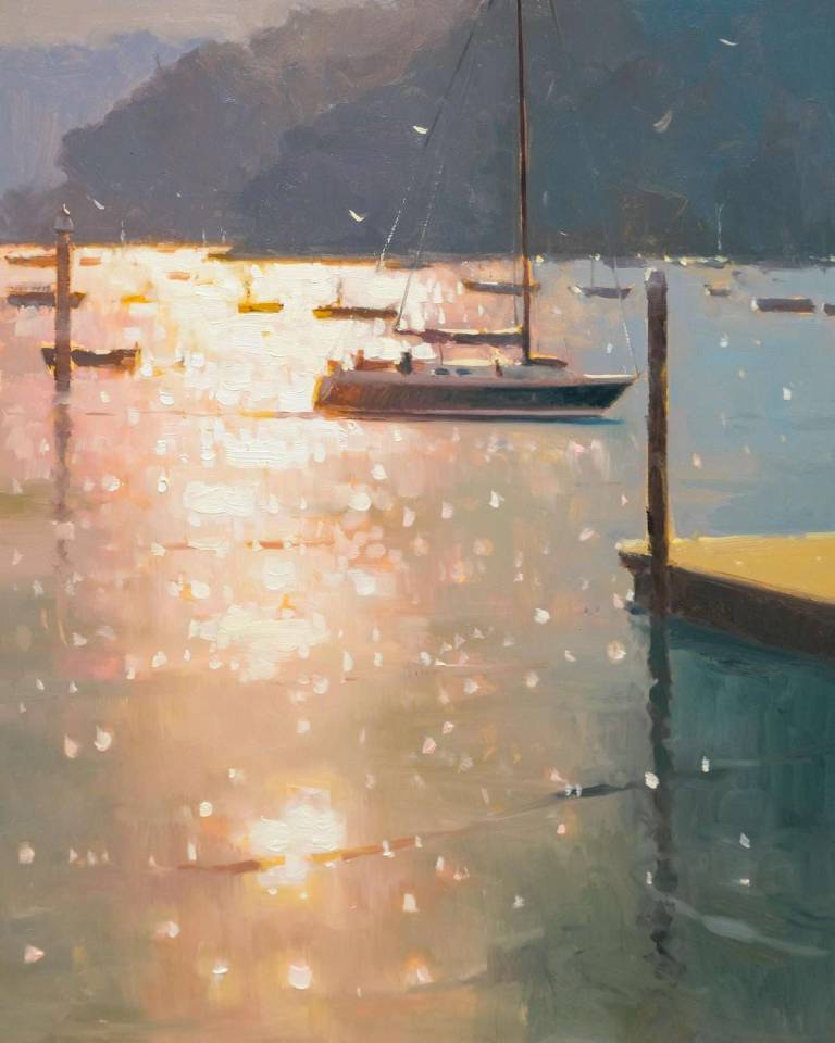 Salcombe at Dawn - Jenny Aitken RSMA