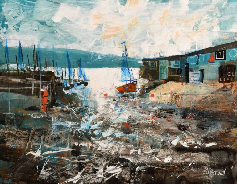 Boatsheds, Salcombe - Mike Bernard RI