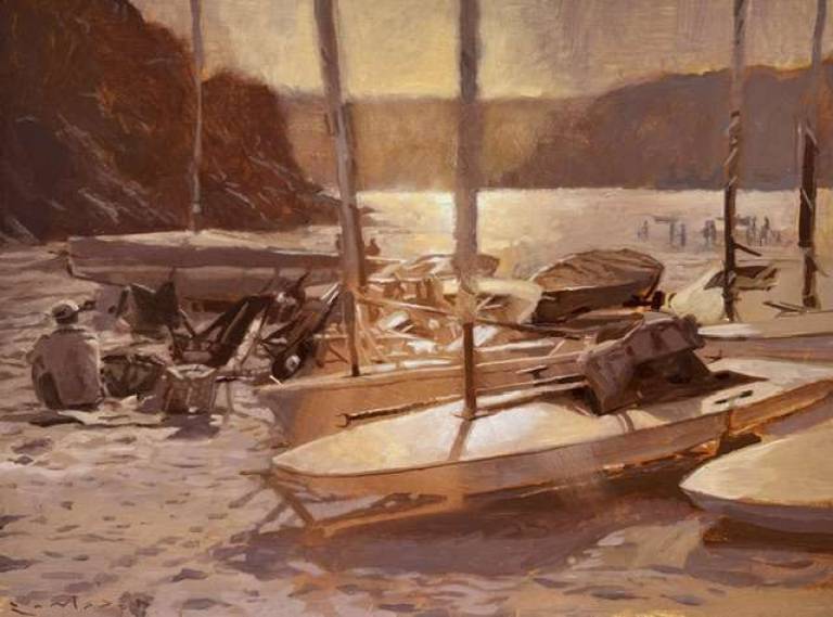 Mill Bay Evening - Greg Ramsden RSMA