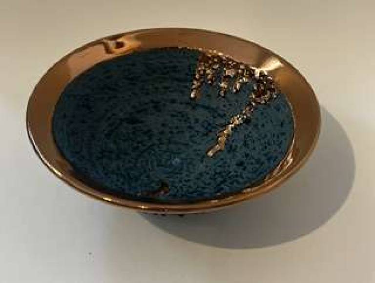 Emerald Dish with Copper - Alex McCarthy