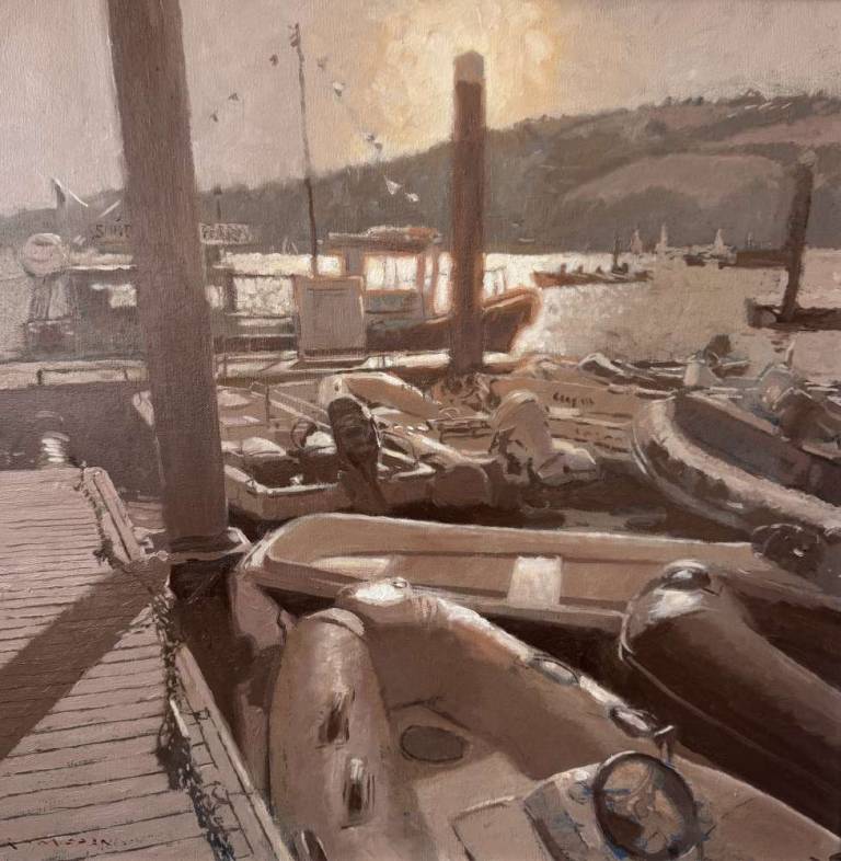 Greg Ramsden RSMA - South Sands Ferry on Whitstrands