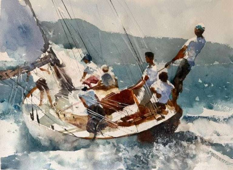 Sailing Fast and Free II - Srirangam Mohankumar RI RSMA