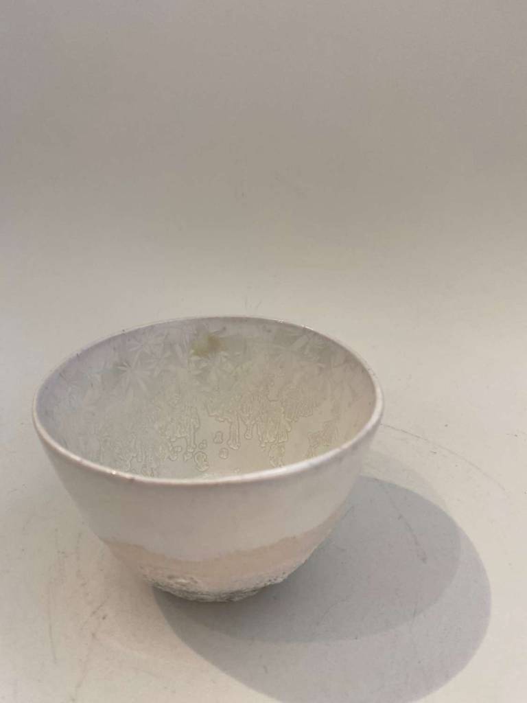 Beaker small white crystal - Hilary La Force