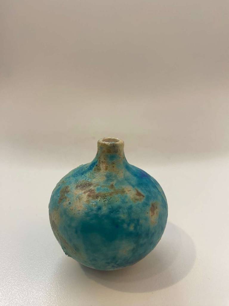 Salcombe Sand Narrow Neck Bulbous Vessel - Helen Mc Cormick