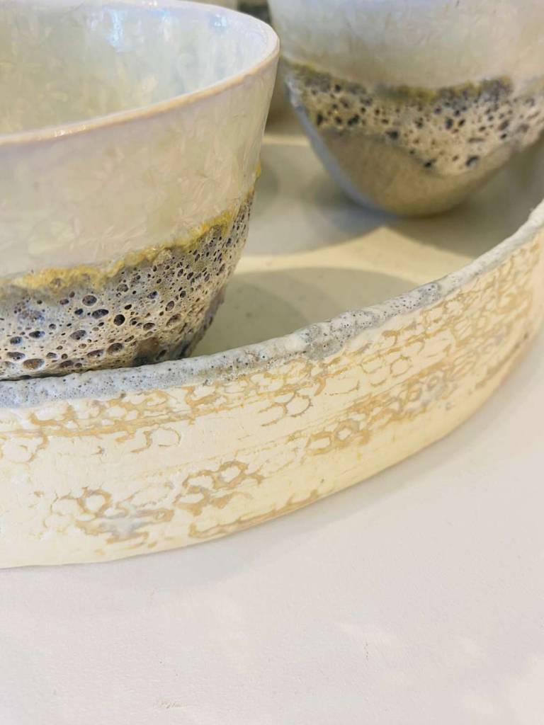 Tray and Beakers - Hilary La Force