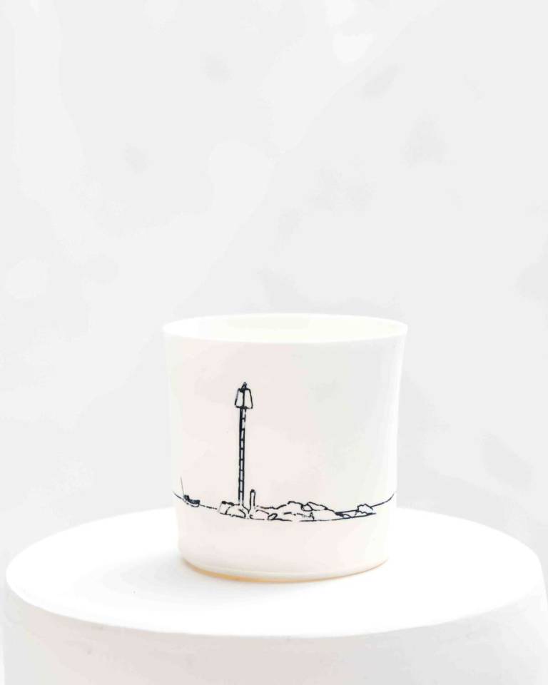 'The Salcombe Fishing Boat' Mini Salcombe Lantern - *LBY *