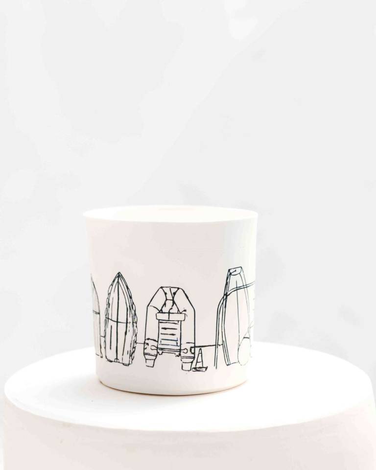 'The Salcombe Boatpark' Mini Salcombe Lanterns - *LBY *