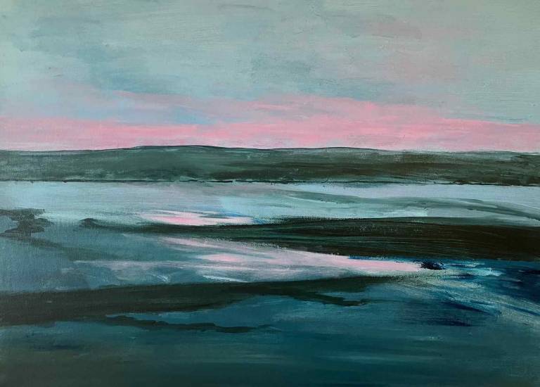 Sunset over Loch Sween - Sue  Hillman
