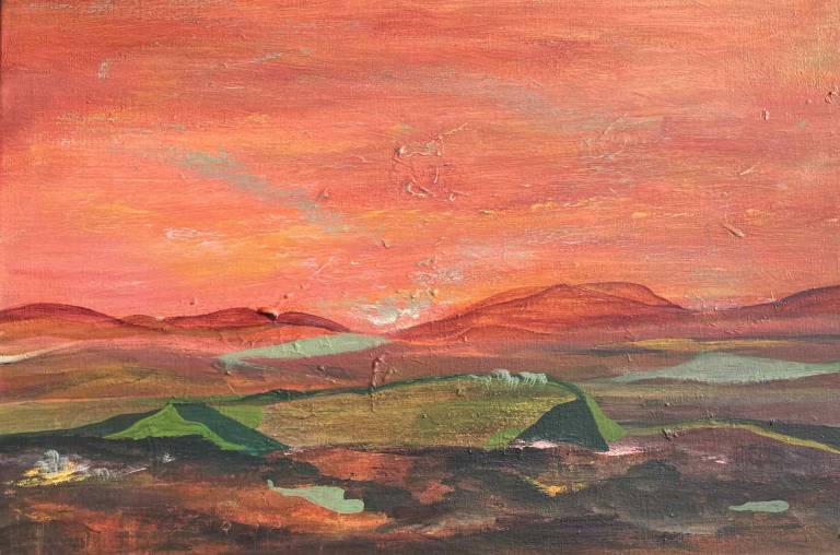 Sunset over Loch Sween II - Sue  Hillman