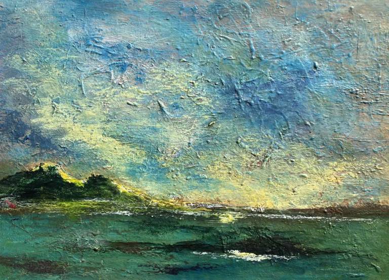 Mountain Sunset - Sue  Hillman