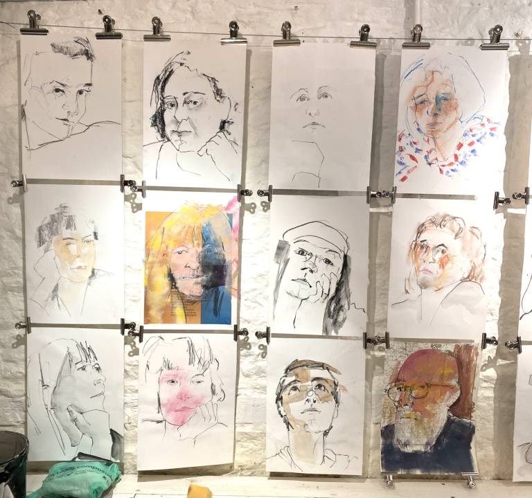 Untitled Heads - Jill Colchester