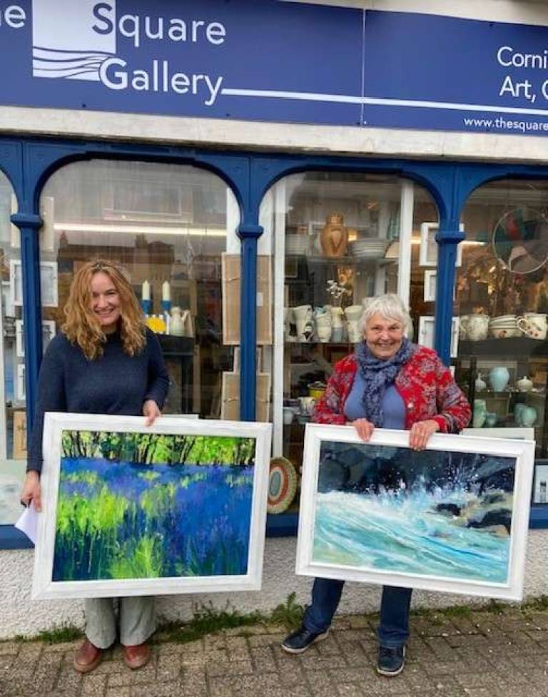 The Square Gallery. St Mawes