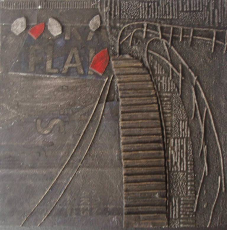 Five Boats, Ropes Rails - Sally Bassett