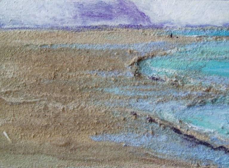 LowTide, Curving Bay, Dog Walk. - Sally Bassett