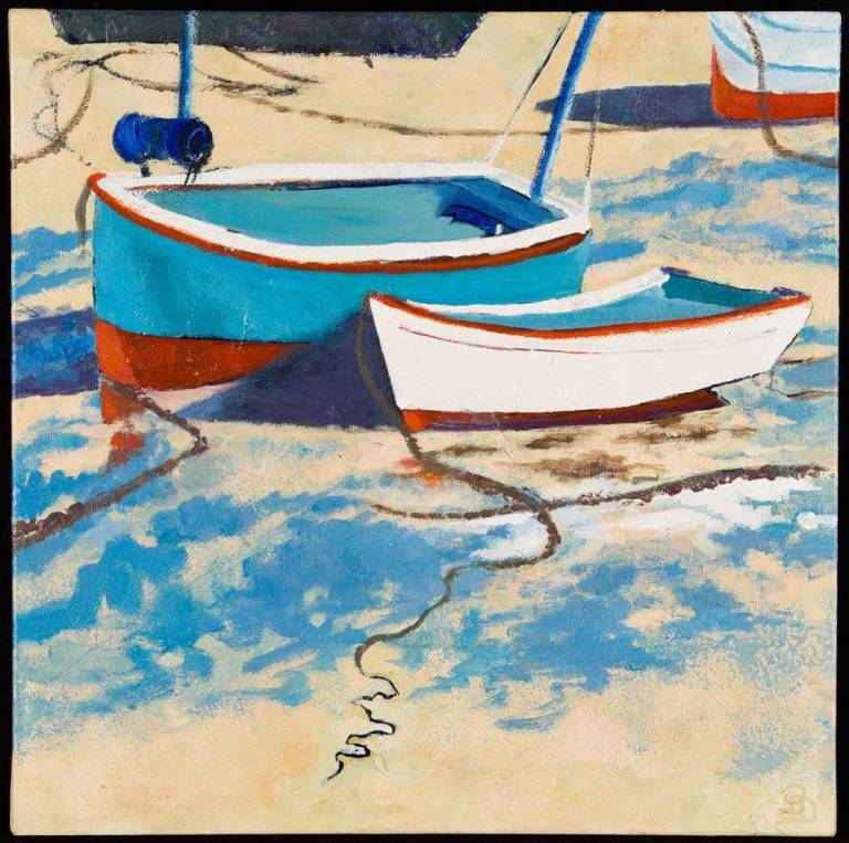 Blue Boat, White Boat - Sally Bassett