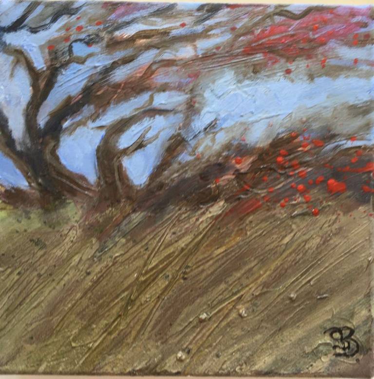Bright Berries, Windswept Bush - Sally Bassett