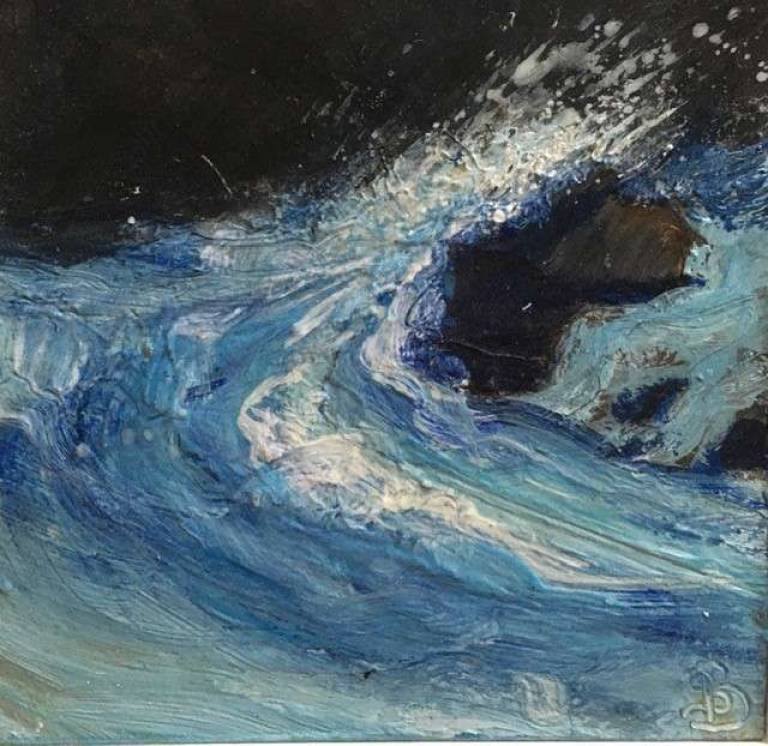 The Waves Rolled in with the Incoming Tide - Sally Bassett