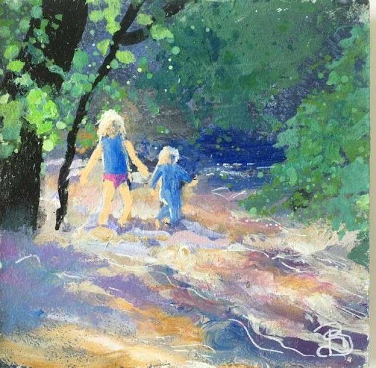 In the River Afternoon - Sally Bassett