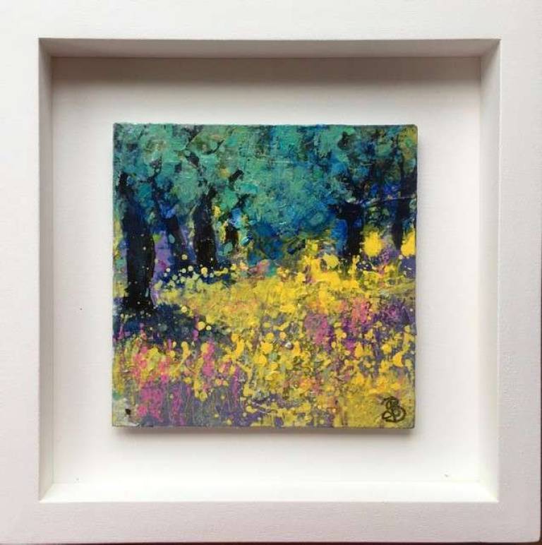 Wild Flower in the Olive Orchard. - Sally Bassett
