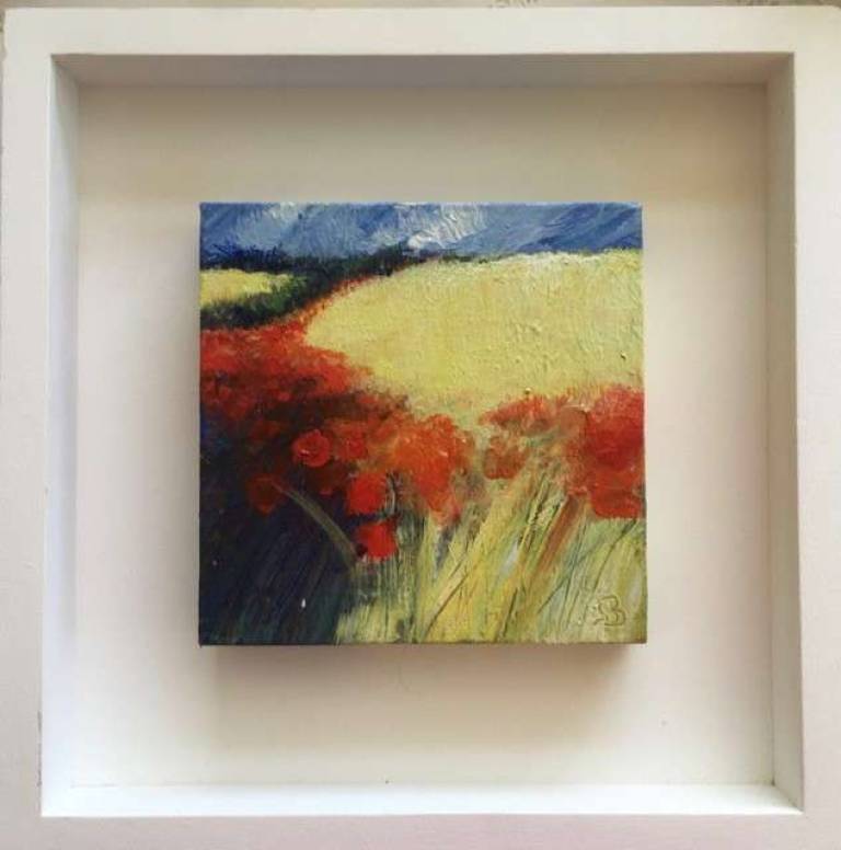 Brilliant Red Poppies - Sally Bassett