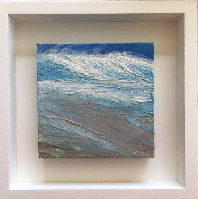 Turquoise Waves and Sun Tipped Foam - Sally Bassett