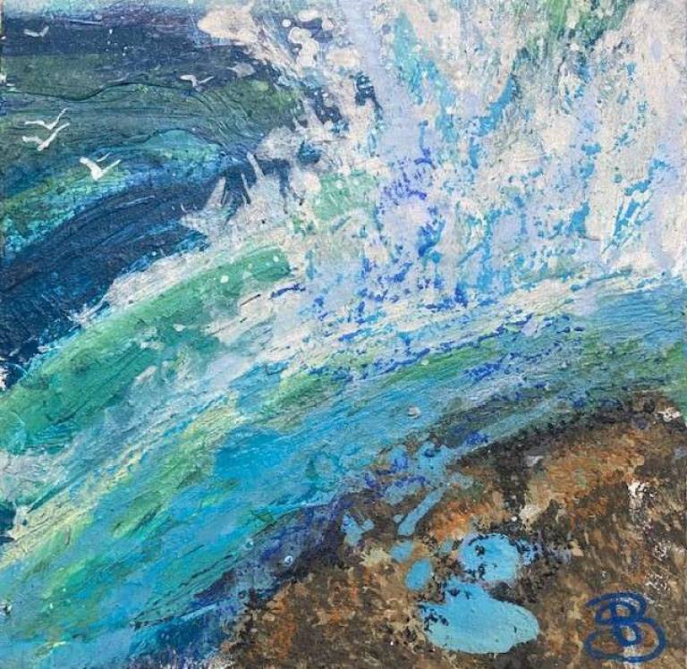 Rage on the Rocks, Seagulls Far Off - Sally Bassett