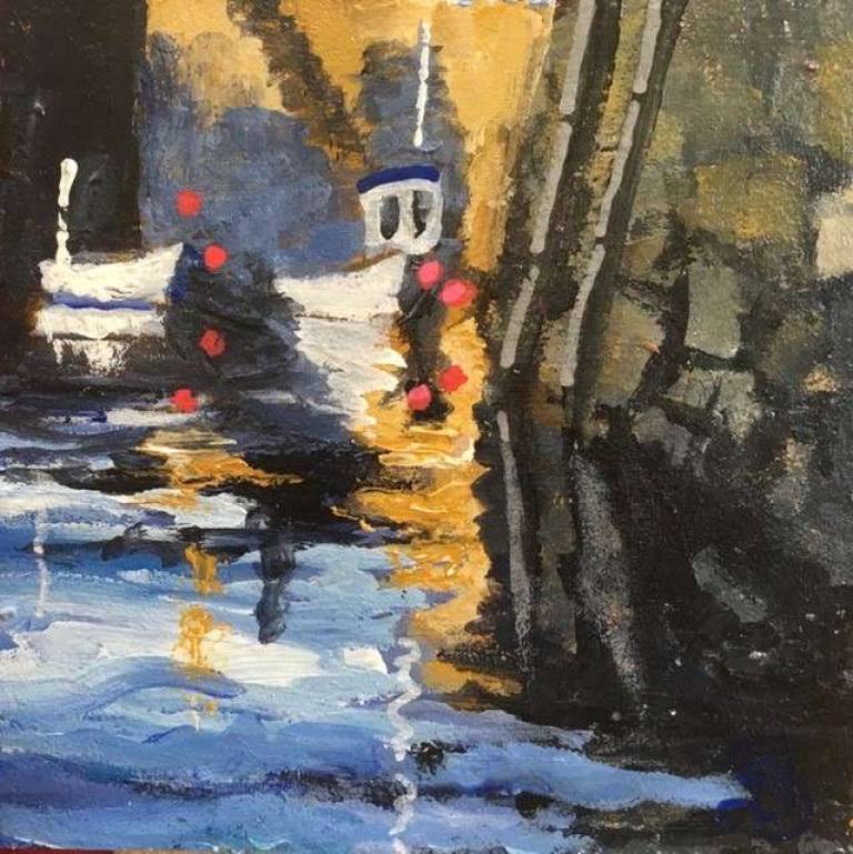 Evening Light on SS151 - Sally Bassett
