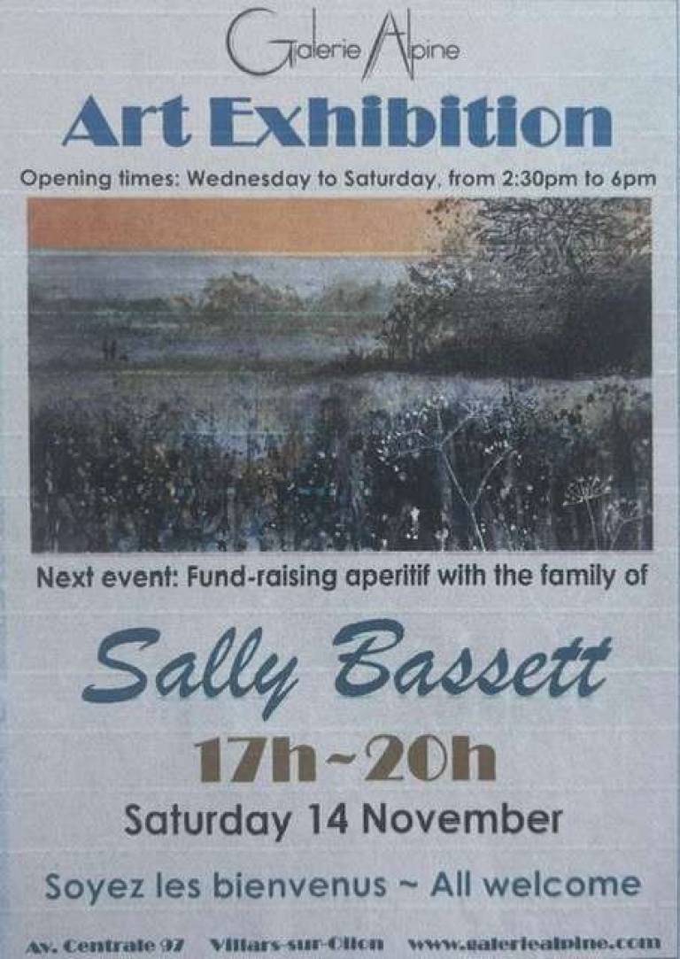 Galerie Alpine. Frost Walk. Poster - Sally Bassett