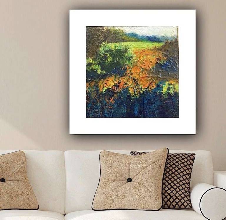 Bright Autumn Colours, Dog Walk - Sally Bassett