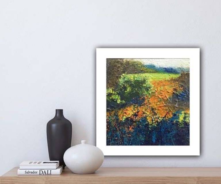 Bright Autumn Colours, Dog Walk - Sally Bassett