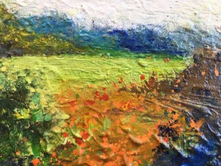 Bright Autumn Colours, Dog Walk - Sally Bassett