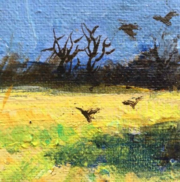 Rook Fly Over - Sally Bassett