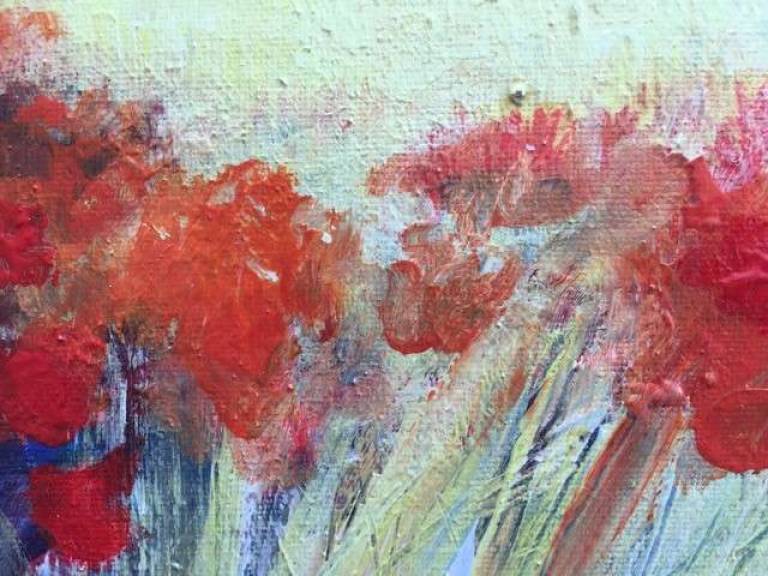 Brilliant Red Poppies - Sally Bassett