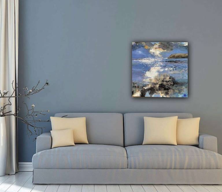 Reflections on a Storm Beach - Sally Bassett
