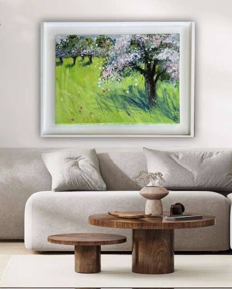 Apple Blossom in a Wild Orchard - Sally Bassett