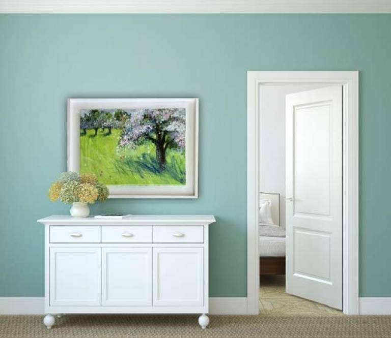 Apple Blossom in a Wild Orchard - Sally Bassett